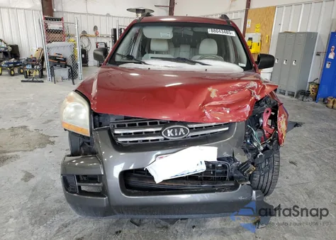 2007 Kia Sportage Ex from USA, damaged, VIN KNDJF723X77432647